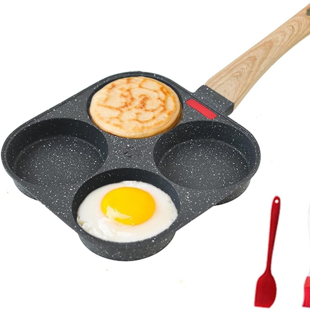 4-Cup Egg Pan Nonstick (Granite)