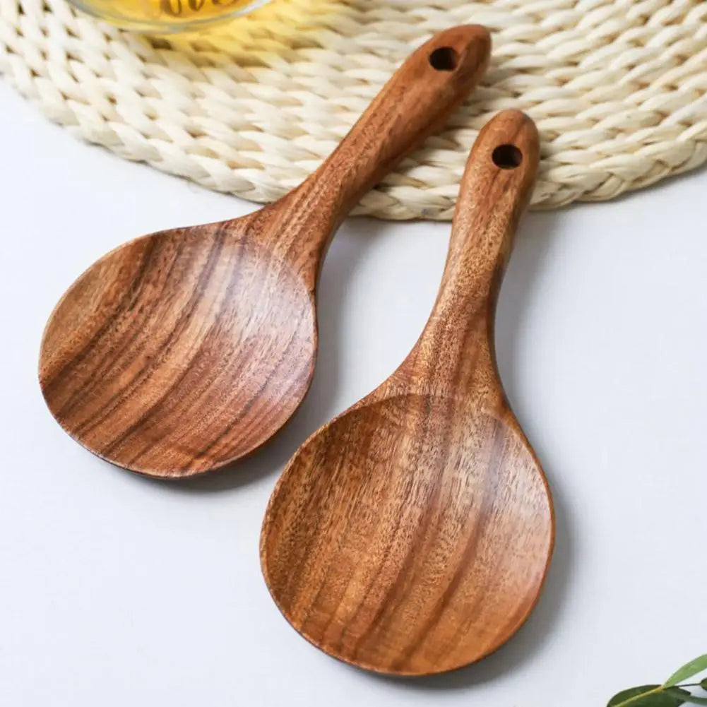 Non-stick Wooden Rice Paddle