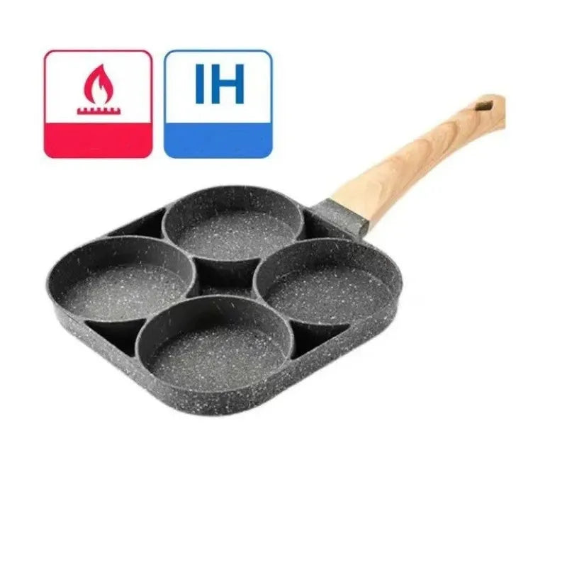 4-Cup Egg Pan Nonstick (Granite)