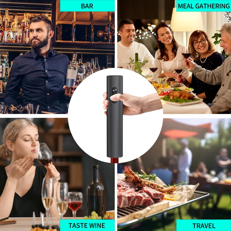 Electric Wine-Bottle Opener